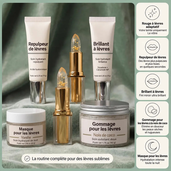Kit Lèvres Complet – Coffret Maquillage "Amarezza"